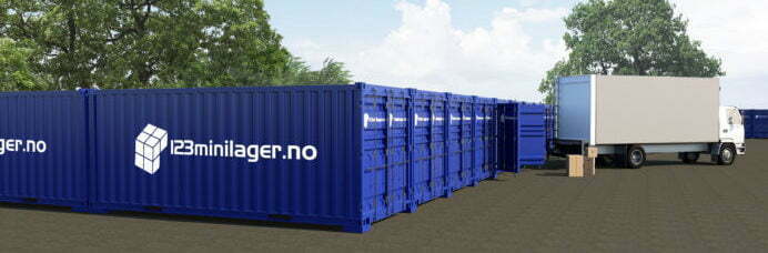 Lagercontainer Bergen – 123 Minilager