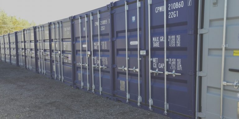 Lagercontainere på Djupvik i Narvik – 123 Minilager